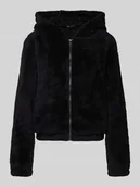 Bluzy damskie - Bluza rozpinana o kroju regular fit z futerka model ‘NEWANNA’ - miniaturka - grafika 1