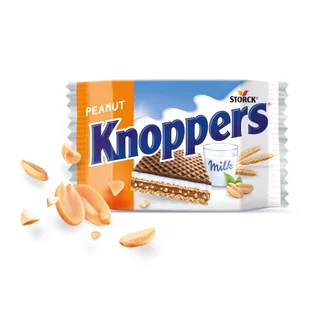 Storck, Knoppers Peanut, 25 g - Batoniki - miniaturka - grafika 1