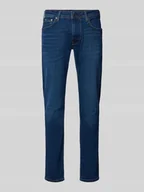 Spodnie męskie - Jeansy o kroju tapered fit z 5 kieszeniami model ‘STANLEY’ - miniaturka - grafika 1