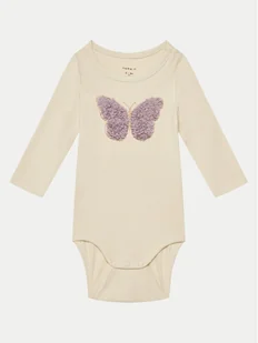 NAME IT Body dziecięce Bolia 13238240 Beżowy - Body dla niemowląt - miniaturka - grafika 1