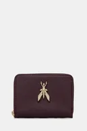 Portfele - Patrizia Pepe portfel skórzany damski kolor fioletowy 8Q0017 L001 - miniaturka - grafika 1