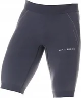 Spodnie sportowe męskie - Brubeck LB10140A Spodnie 1/2 męskie RUNNING FORCE szary M - miniaturka - grafika 1