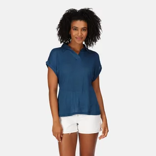 Koszulki i topy damskie - Regatta Damska Koszulka Polo Lupine Niebieski, Rozmiar: 38 - grafika 1