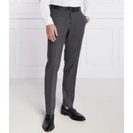 Spodnie męskie - BOSS Wełniane spodnie H-Genius-224 | Slim Fit | z dodatkiem jedwabiu - miniaturka - grafika 1