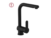 Baterie kuchenne - Schütte Armatura niskociśnieniowa "LONDON", z zakresem obrotu 360° (Czarny, matowy) - miniaturka - grafika 1