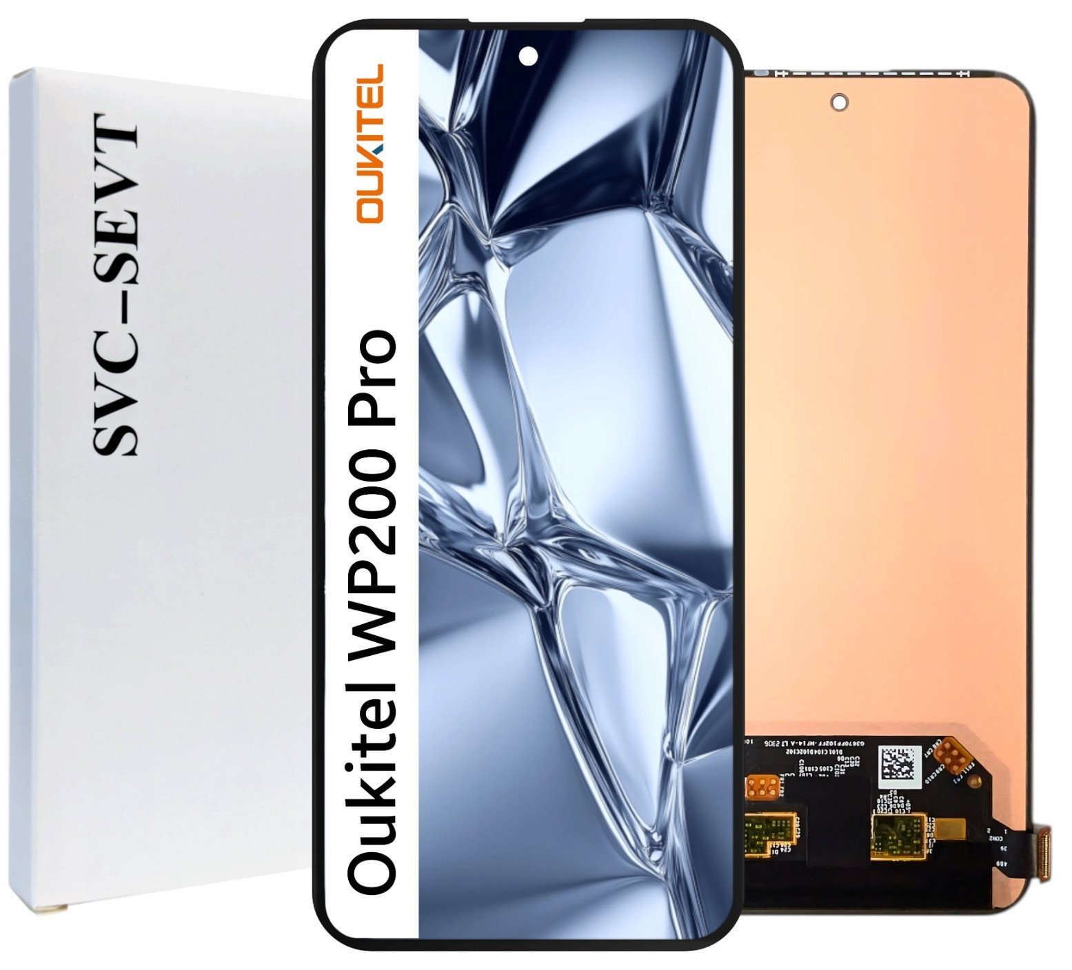 Wyświetlacz do Oukitel WP200 Pro 5G Ekran LCD Oryginał Zila 5904858381548