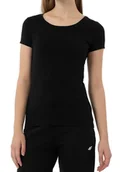 Bluzki damskie - T-shirt damski 4F MM00TTSHF731 - czarny XS - miniaturka - grafika 1