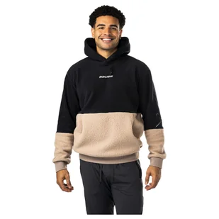 Bluza męska Bauer Polar Fleece Hoodie Black/Tau XXL - Bluzy męskie Bluza męska Bauer Polar Fleece Hoodie Black/Tau XXL - Bluzy męskie - miniaturka - grafika 1