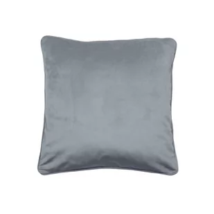 Poszewka na poduszkę welurowa Velutto szara 45 x 45 cm - Poszewki na poduszki - miniaturka - grafika 1