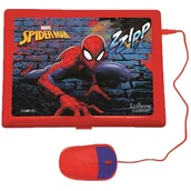 Zabawki interaktywne dla dzieci - Zabawka laptop edukacyjny LEXIBOOK Spider Man 124 aktywności JC598SPI17 - miniaturka - grafika 1