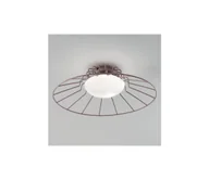 Lampy sufitowe - SIRU - Lampa sufitowa SUNRISE 1xGX53/10W/230V brązowa/biała szkło weneckie - miniaturka - grafika 1