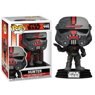 Figurki kolekcjonerskie - Funko POP! Star Wars, figurka kolekcjonerska, Hunter, 446 - miniaturka - grafika 1