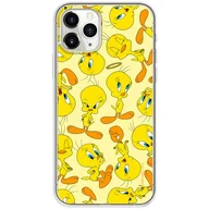 Etui i futerały do telefonów - ERT GROUP etui na telefon Iphone 11 PRO MAX, case oryginalny i oficjalnie licencjonowany przez Looney Tunes, wzór Tweety 010, optymalnie dopasowane, plecki z TPU częściowo przeźroczyste - miniaturka - grafika 1