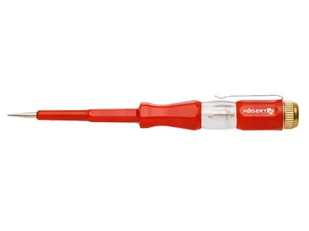 GTV HOGERT Próbnik napięcia 100-250V, 140 mm HT1S982 HT1S982 - Śrubokręty - miniaturka - grafika 1