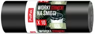 Worki na śmieci - PolPak Worki na śmieci 60 L czarne 10 szt. - miniaturka - grafika 1