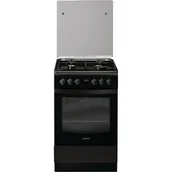 Kuchenki gazowo-elektryczne - Indesit IS5G8CHB/PO - miniaturka - grafika 1