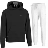 Spodnie sportowe damskie - 4F DAMSKI DRES BAWEĹNA KOMPLET BLUZA SPODNIE / rozm L - miniaturka - grafika 1