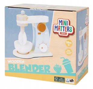 Drewniany Mikser Mini Matters 18m+ - Zabawki AGD - miniaturka - grafika 1