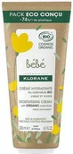 Kremy dla dzieci - Klorane Bébé Bio Moisturizing Cream Opakowanie Eco 200 ml - miniaturka - grafika 1