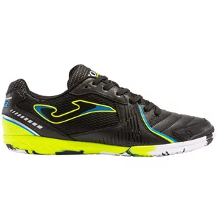 Buty piłkarskie Joma Dribling Indoor 2301 M (kolor Czarny. Żółty, rozmiar 44.5) - Buty sportowe męskie - miniaturka - grafika 1