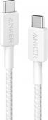Kable USB - anker Kabel 322 USB-C do USB-C oplot 0.9m biały - miniaturka - grafika 1