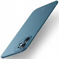 Etui i futerały do telefonów - MSVII Etui Precise Hole iPhone 12 matowy niebieski - miniaturka - grafika 1