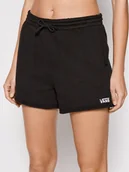 Spodenki damskie - Vans Szorty sportowe Comfycush VN0A5LL8 Czarny Regular Fit - miniaturka - grafika 1