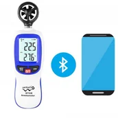 Inne urządzenia pomiarowe - Wintact Anemometr / wiatromierz WT82B - wirnik 6-ramienny BNT-19578 - miniaturka - grafika 1