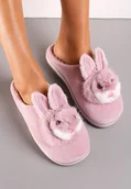 Kapcie damskie - Różowe Kapcie Antinna - miniaturka - grafika 1
