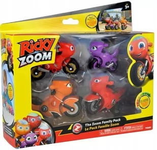 Ricky Zoom Family Pack Zestaw Figurek 20048 - Samochody i pojazdy dla dzieci - miniaturka - grafika 2