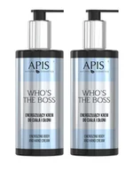 Zestawy kosmetyków męskich - Apis Professional Zestaw świąteczny męskich kosmetyków do ciała i dłoni Apis Who's the boss - miniaturka - grafika 1