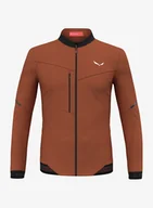 Bluzy sportowe męskie - Bluza rozpinana Salewa Pedroc PL 2 Jacket - bombay brown - miniaturka - grafika 1
