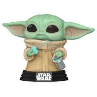 Figurki kolekcjonerskie - Funko POP TV: Star Wars: The Mandalorian - Grogu (with Cookies) - miniaturka - grafika 1