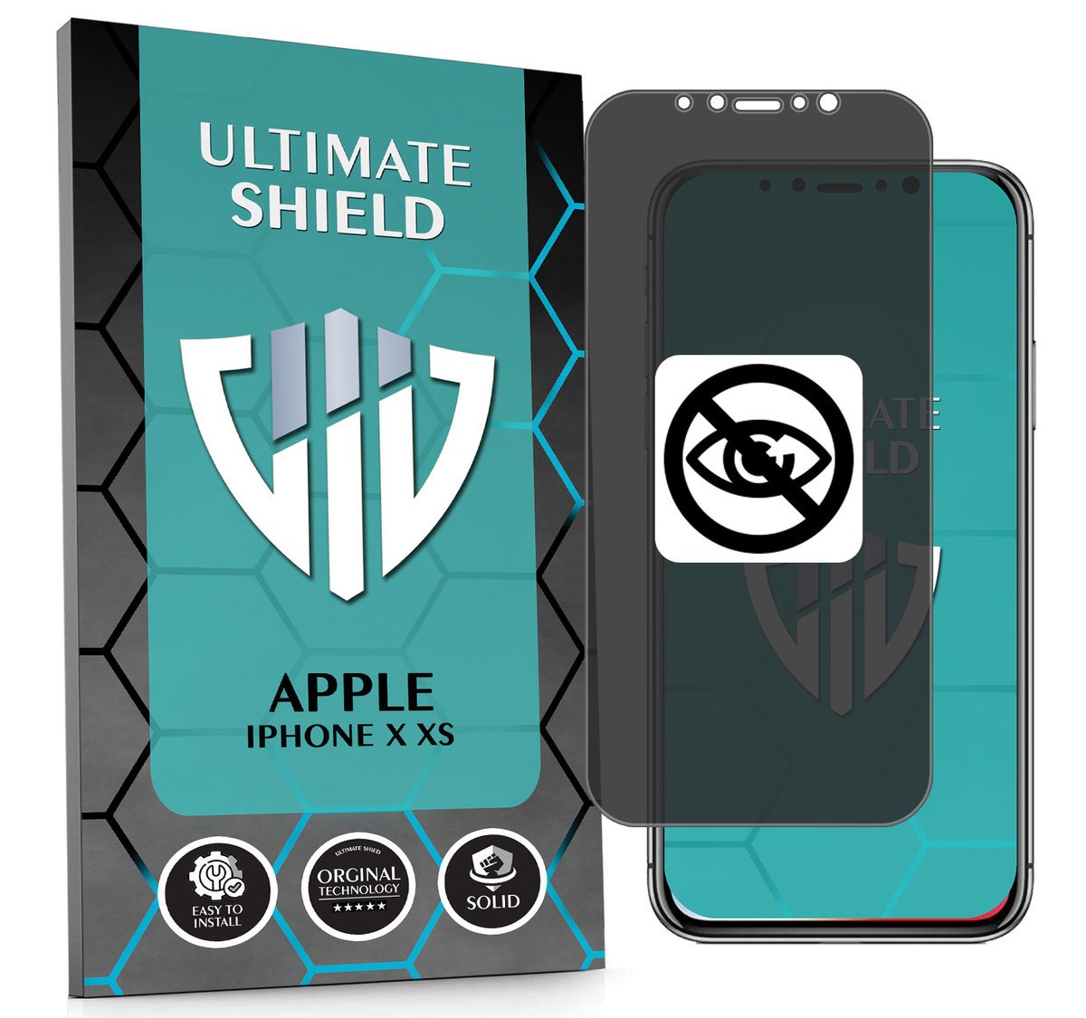NAJLEPSZA FOLIA 5D ANTYSZPIEGOWSKA DO APPLE IPHONE X XS HYDROŻELOWA MATOWA