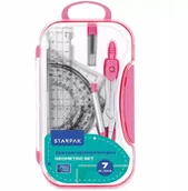 Przybory szkolne - ZEST SZKOL GEOM 7EL ROZ STK ETUI PB 12/96 - miniaturka - grafika 1