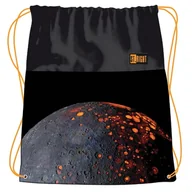 Worki na buty - St. Right Worek Szkolny Sportowy Gimnastyczny Na Buty Obuwie Do Szkoły Na Basen Trening Volcanic Moon - miniaturka - grafika 1