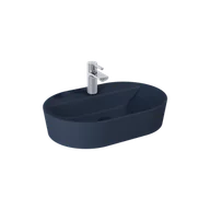 Umywalki - ELITA BABETTE 62 UMYWALKA CERAM NAVY BLUE MATT 146042 - miniaturka - grafika 1