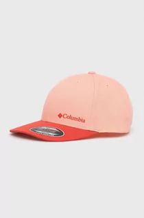 Czapki dla dzieci - Columbia czapka bawełniana kolor różowy gładka - grafika 1