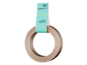 Kable - Kabel głośnikowy ISY IAU-1035 0.75mm² 10m Przezroczysty - miniaturka - grafika 1