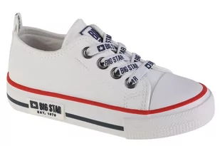 Big Star Shoes J KK374042, dla dziewczynki, trampki, Biały - Moda i Uroda OUTLET - miniaturka - grafika 1