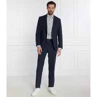 Garnitury - BOSS Garnitur P-Huge-2Pcs-242 | Slim Fit | z dodatkiem wełny - miniaturka - grafika 1