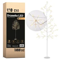Choinki - DRZEWKO ŚWIECĄCE LED DEKORACJE ŚWIĄTECZNE WIŚNIA STROIK NA BOŻE NARODZENIE - miniaturka - grafika 1
