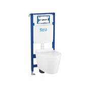 Stelaże i zestawy podtynkowe do WC - Zestaw Podtynkowy WC Roca Duplo One Komfort Amele - miniaturka - grafika 1
