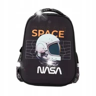 Plecaki szkolne i tornistry - TORNISTER SZKOLNY PLECAK USZTYWNIANY CZARNY NASA SPACE KOSMOS ASTRONAUTA - miniaturka - grafika 1