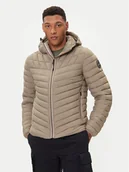 Kurtki męskie - Napapijri Kurtka zimowa A-Lapaz H NP0A4I26 Beżowy Regular Fit - miniaturka - grafika 1