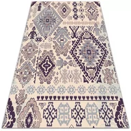 Dywany zewnętrzne - Dywan ogrodowy piękny wzór Tekstura gobelinu 100x150 cm - miniaturka - grafika 1