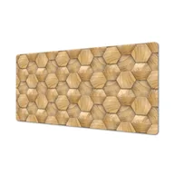 Podkładki na biurko - Nowoczesna winylowa mata na blat Kostki drewniane, ArtprintCave - miniaturka - grafika 1