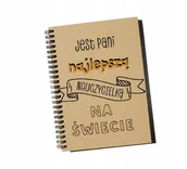 Notesy i bloczki - Najlepsza nauczycielka na świecie, notatnik, Sowia Aleja - miniaturka - grafika 1