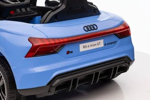 Auto Na Akumulator Audi E- Tron GT Niebieskie QLS-6888 - Pojazdy elektryczne dla dzieci - miniaturka - grafika 9