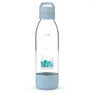 Akcesoria i części AGD - PushAir Butelka do Saturatora Dafi z Uchwytem 0,7 Lazurowa Rośliny - miniaturka - grafika 1